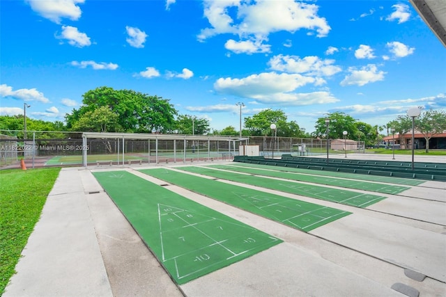3001 Holiday Springs Blvd Unit 201, Margate, FL 33063 - surrounding community with shuffleboard