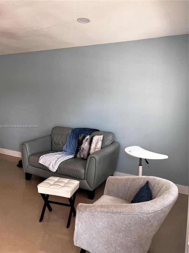 7151 Pershing St, Hollywood, FL 33024 - living area featuring baseboards