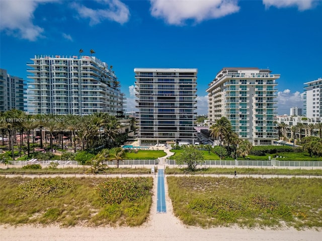9455 Collins Ave Unit 305, Surfside, FL 33154 - view of property with a view of city