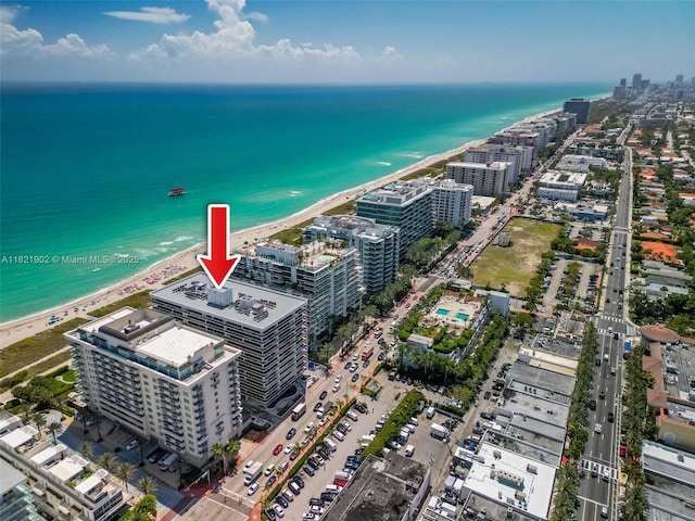 9455 Collins Ave Unit 305, Surfside, FL 33154 - view of urban area with expansive beach