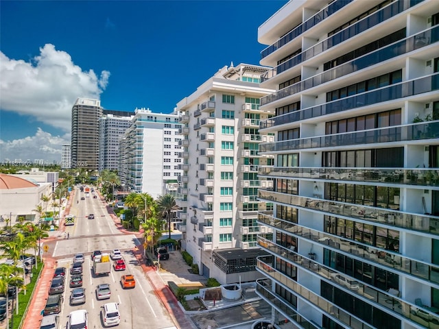 9455 Collins Ave Unit 305, Surfside, FL 33154 - view of apartment building / complex featuring a view of city