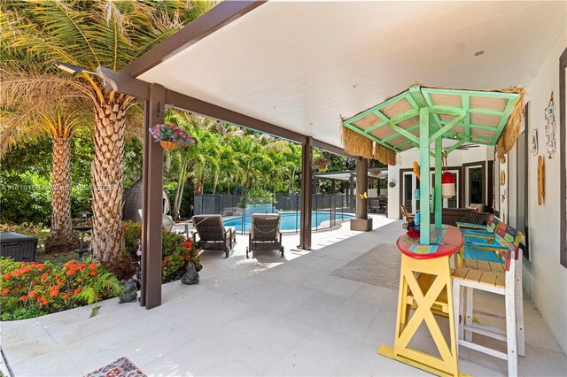 16601 SW 87th Ct, Palmetto Bay, FL 33157 - view of patio