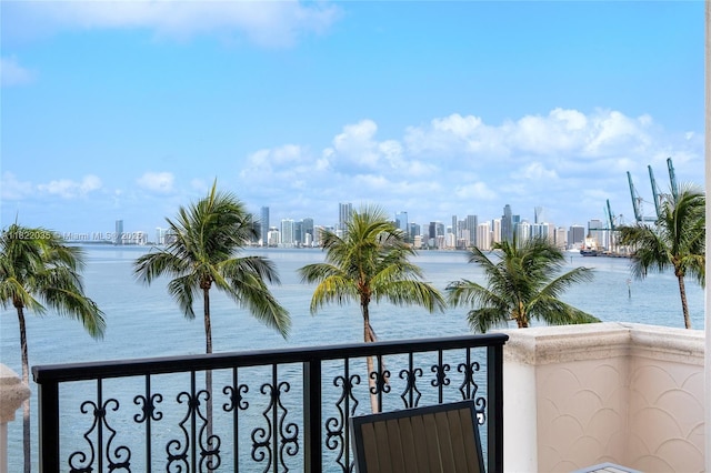 5233 Fisher Island Dr Unit 5233, Miami Beach, FL 33109 - water view with city skyline