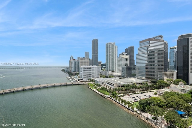 801 Brickell Key Blvd Unit 2202, Miami, FL 33131 - skyline view with a large body of water