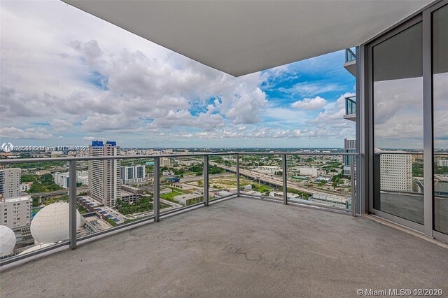851 NE 1st Ave Unit 1608, Miami, FL 33132 - balcony with a view of city
