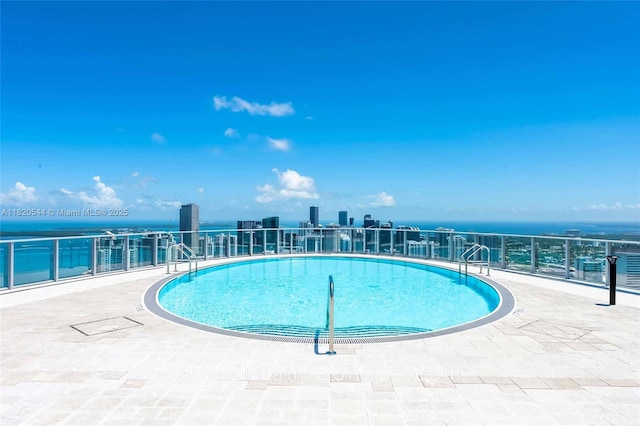 851 NE 1st Ave Unit 1608, Miami, FL 33132 - community pool with a water view