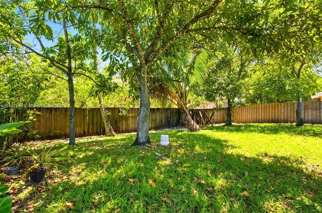7420 SW 14th Pl, North Lauderdale, FL 33068 - view of fenced backyard