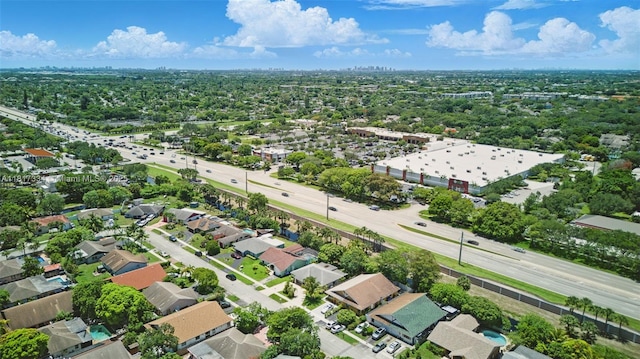 7420 SW 14th Pl, North Lauderdale, FL 33068 - aerial view of residential area featuring a major roadway