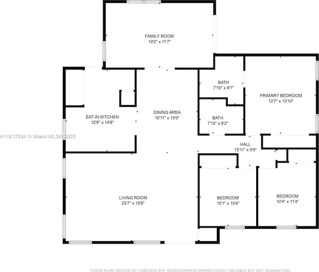 7420 SW 14th Pl, North Lauderdale, FL 33068 - view of floor plan / room layout
