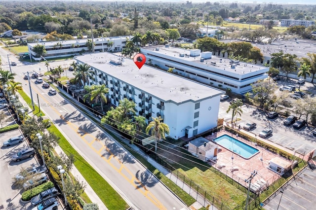 16450 NW 2nd Ave Unit 409, Miami, FL 33169 - drone / aerial view of a pool area