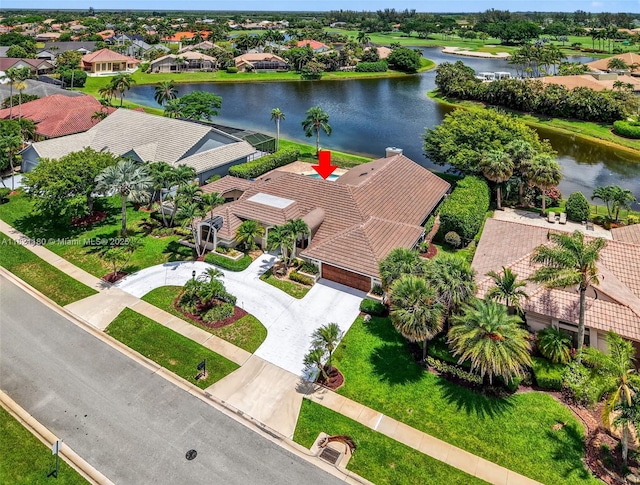 10755 Stonebridge Blvd, Boca Raton, FL 33498 - aerial view of residential area with a large body of water