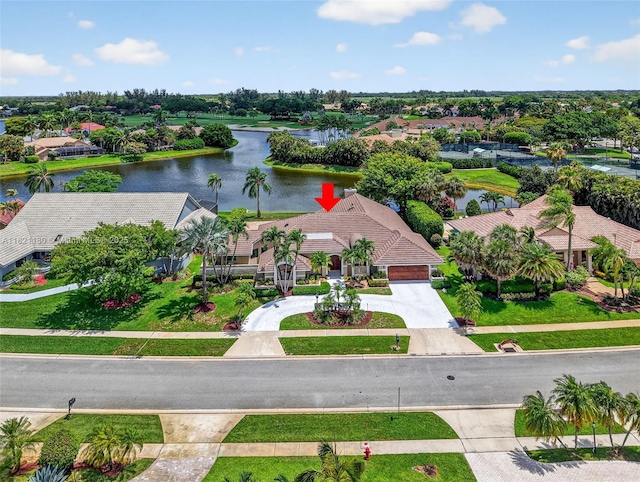 10755 Stonebridge Blvd, Boca Raton, FL 33498 - aerial view of residential area with a nearby body of water
