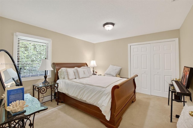 10755 Stonebridge Blvd, Boca Raton, FL 33498 - bedroom with light colored carpet and a closet