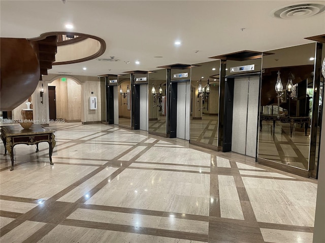 6039 Collins Ave Unit 1525, Miami Beach, FL 33140 - lobby featuring recessed lighting