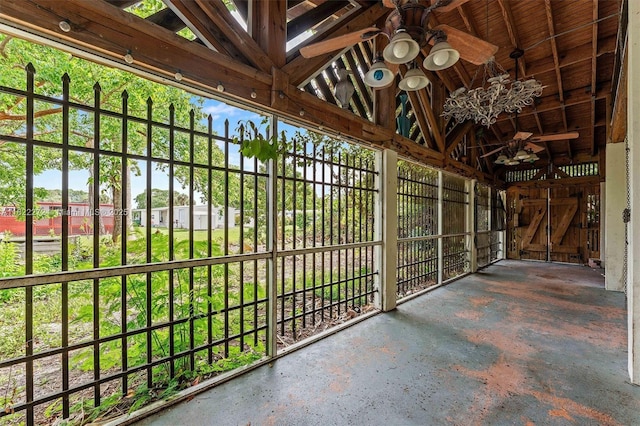 6073 NW 27th St, Margate, FL 33063 - view of unfurnished sunroom