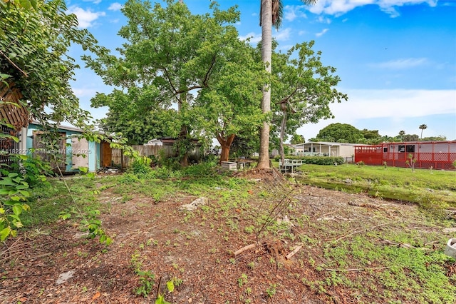 6073 NW 27th St, Margate, FL 33063 - view of yard featuring a storage shed