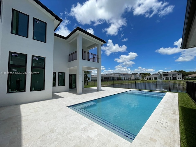 3511 Ashwood Cir S, Hollywood, FL 33312 - view of pool with a patio and a residential view