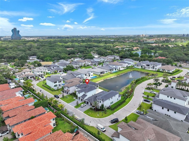 3511 Ashwood Cir S, Hollywood, FL 33312 - aerial perspective of suburban area featuring a large body of water