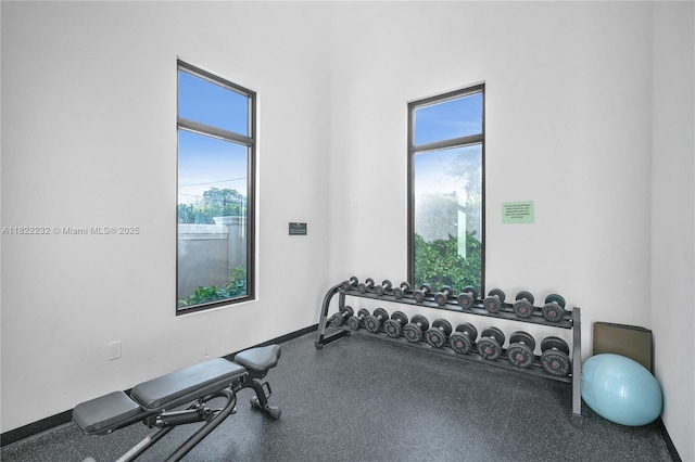 3511 Ashwood Cir S, Hollywood, FL 33312 - view of workout room
