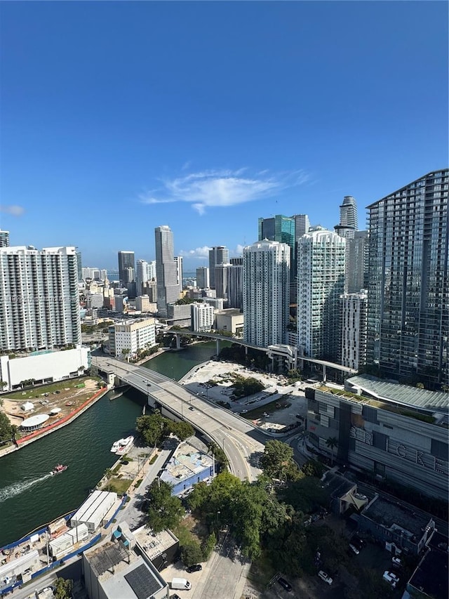 88 SW 7th St Unit 3012, Miami, FL 33130 - skyline view featuring a nearby body of water and a notable bridge