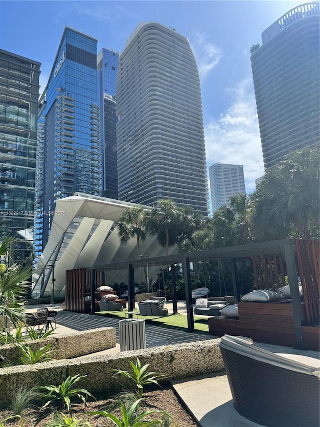 88 SW 7th St Unit 3012, Miami, FL 33130 - view of property with a view of city