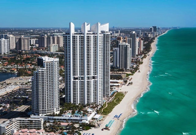 18001 Collins Ave Unit 918, Sunny Isles Beach, FL 33160 - view of urban area featuring expansive coastline