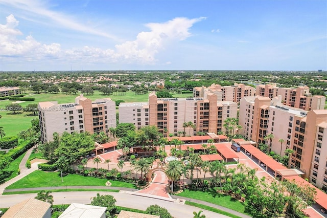 7225 Promenade Dr Unit 102, Boca Raton, FL 33433 - aerial view of a golf course and apartment complex / building