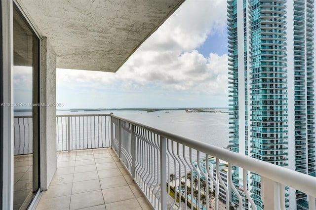 1200 Brickell Bay Dr Unit 2501, Miami, FL 33131 - balcony with a water view
