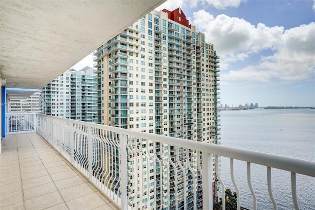 1200 Brickell Bay Dr Unit 2501, Miami, FL 33131 - balcony with a water view