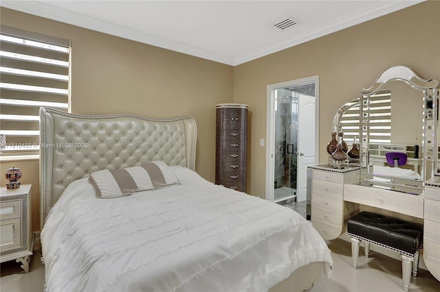 8902 NW 178th Ln, Hialeah, FL 33018 - bedroom featuring crown molding