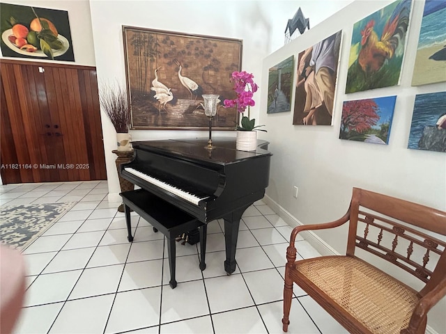 13205 SW 119th St, Miami, FL 33186 - sitting room featuring baseboards and tile patterned floors