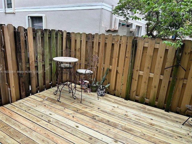 12666 NW 14th Pl Unit 12666, Sunrise, FL 33323 - view of wooden deck