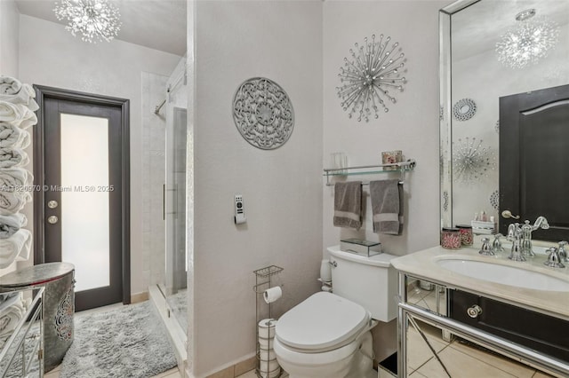8981 NW 166th Ter, Miami Lakes, FL 33018 - bathroom featuring vanity and a stall shower