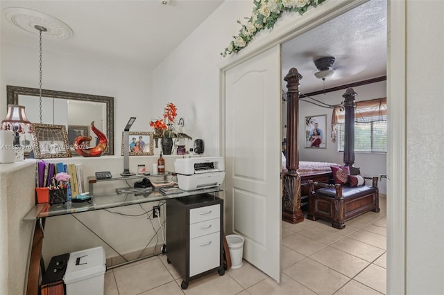 8981 NW 166th Ter, Miami Lakes, FL 33018 - office area with light tile patterned flooring