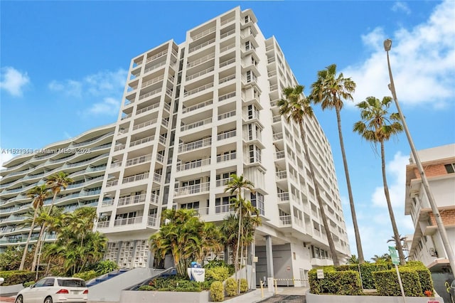 9341 Collins Ave Unit 705, Surfside, FL 33154 - view of apartment building / complex