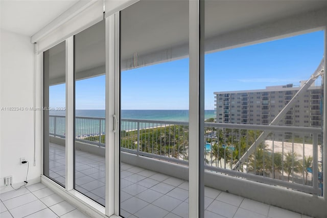 9341 Collins Ave Unit 705, Surfside, FL 33154 - balcony with a water view