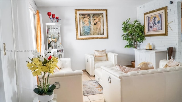 7795 Granada Blvd, Miramar, FL 33023 - living room with light tile patterned flooring