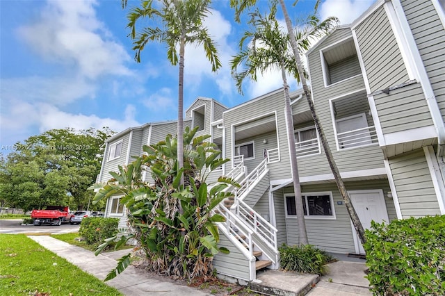 3401 NW 44th St Unit 201, Oakland Park, FL 33309 - view of building exterior with stairway