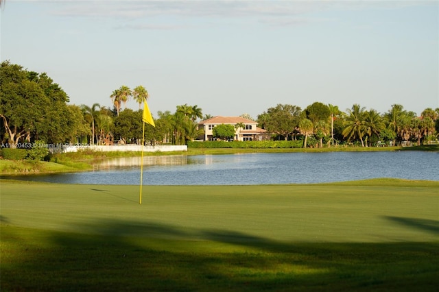 142 SW 204th Ave, Pembroke Pines, FL 33029 - view of home's community with a water view, golf course view, and a yard