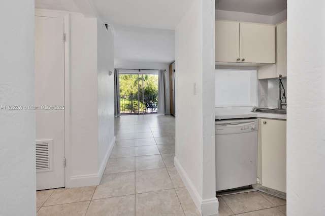 7403 SW 82nd St Unit 207N, Miami, FL 33143 - hallway with light tile patterned flooring
