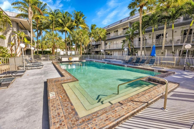 7403 SW 82nd St Unit 207N, Miami, FL 33143 - community pool featuring a patio area