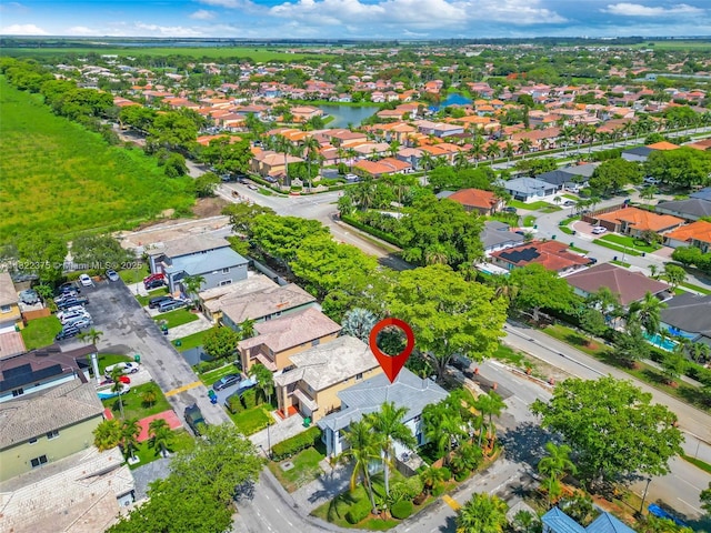 16101 SW 104th Ter, Miami, FL 33196 - aerial view of property's location featuring nearby suburban area and a nearby body of water