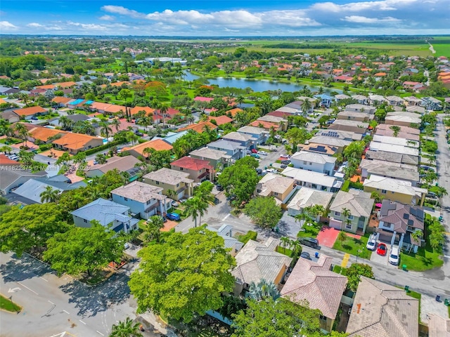 16101 SW 104th Ter, Miami, FL 33196 - aerial perspective of suburban area featuring a large body of water