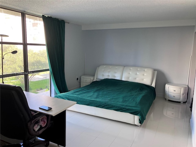 17600 N Bay Rd Unit N508, Sunny Isles Beach, FL 33160 - bedroom featuring a textured ceiling