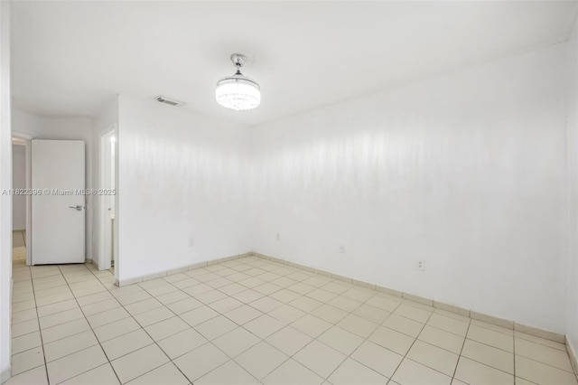 8421 SW 209th St Unit 8421, Cutler Bay, FL 33189 - empty room with baseboards and light tile patterned floors