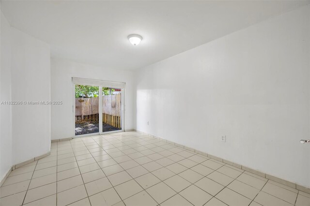 8421 SW 209th St Unit 8421, Cutler Bay, FL 33189 - spare room featuring light tile patterned floors