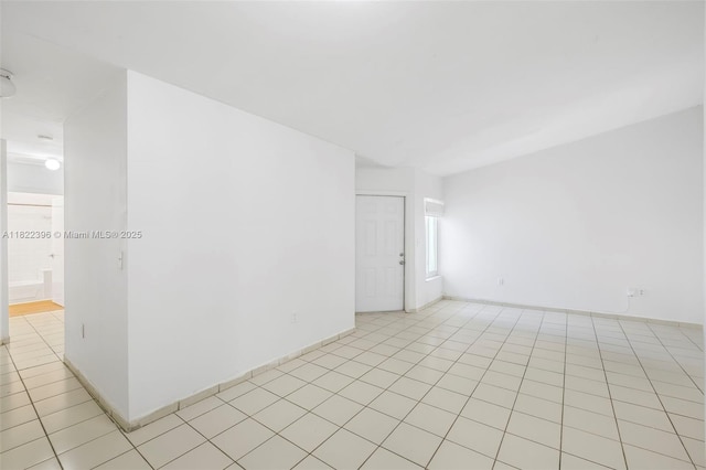 8421 SW 209th St Unit 8421, Cutler Bay, FL 33189 - spare room with light tile patterned flooring
