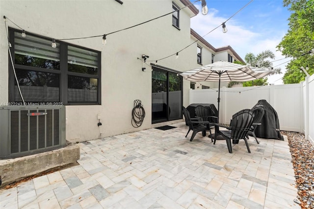 10129 W 32nd Ln, Hialeah, FL 33018 - fenced backyard featuring a patio