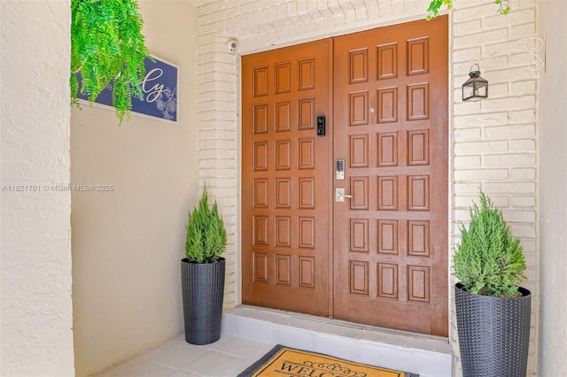 18401 SW 115th Ave, Miami, FL 33157 - doorway to property featuring stucco siding