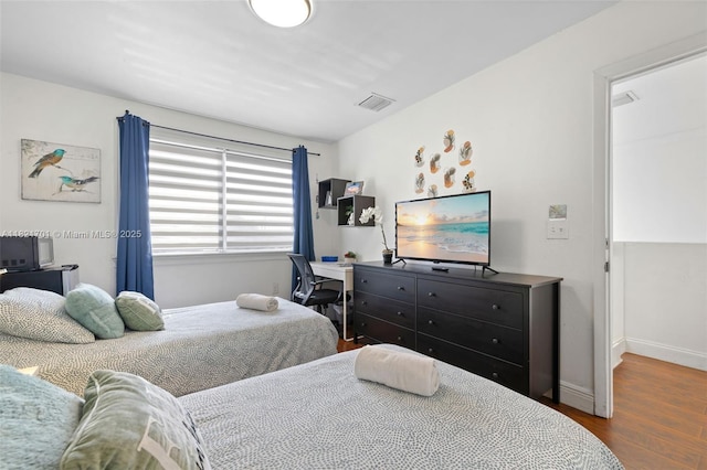 18401 SW 115th Ave, Miami, FL 33157 - bedroom featuring wood finished floors and a desk